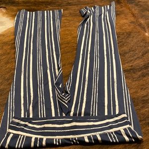 Knit flare pull on pants